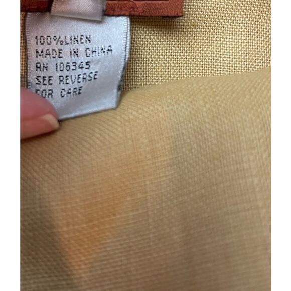 Prestige Men’s Wide-Leg Linen 2-piece Pant Set Sz L Pants 36 Pockets - Picture 12 of 16